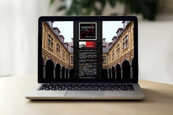 Site internet L'Agence de Lille