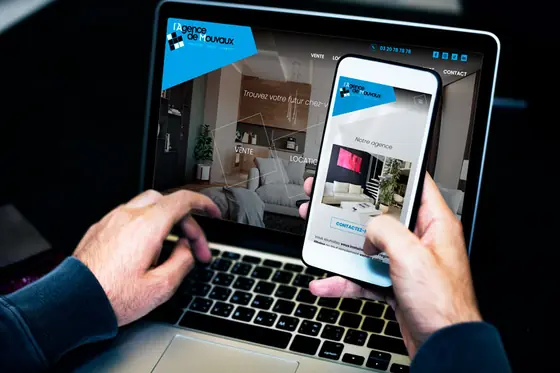 Site internet Agence de Mouvaux