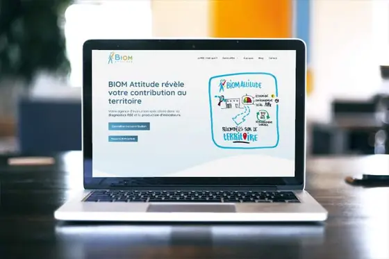 Site internet BIOM ATTITUDE