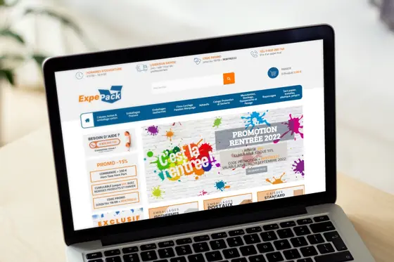 Site internet Expepack