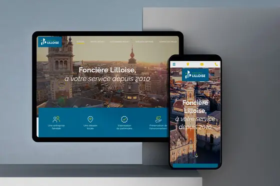 Site internet Foncière Lille