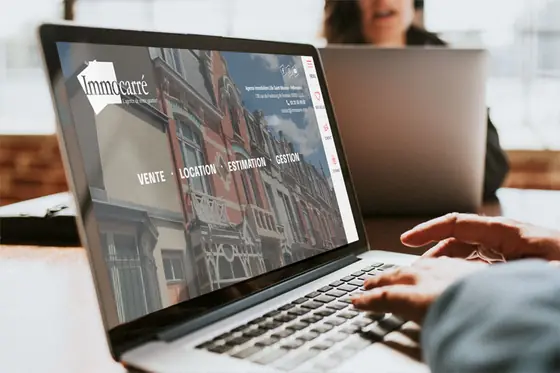 Site internet Immocarré