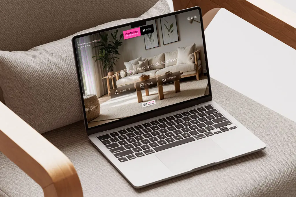 Site internet Itinéraire Immobilier