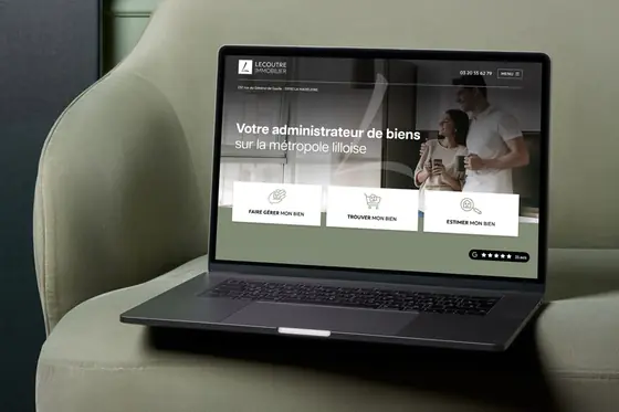 Site internet Lecoutre Immobilier