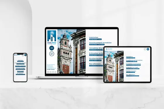 Site internet Lille Immo