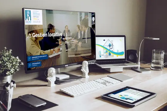 Site internet Lille Immo Gestion locative