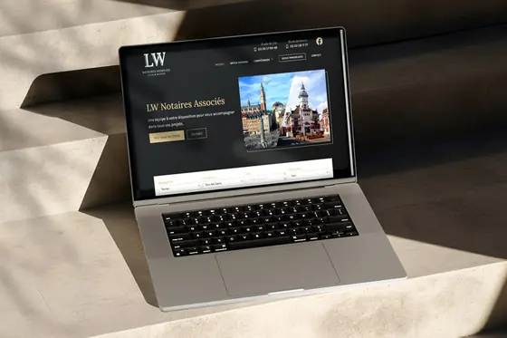 Site internet LW Notaires
