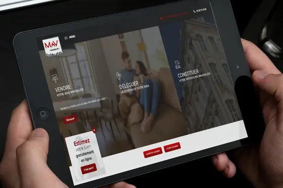 Site internet Mavimmobilier
