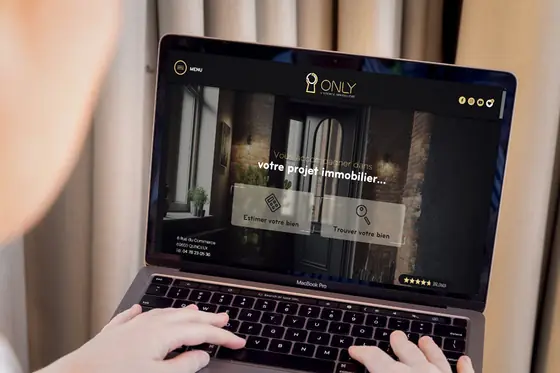 Site internet ONLY L'Agence immobilière