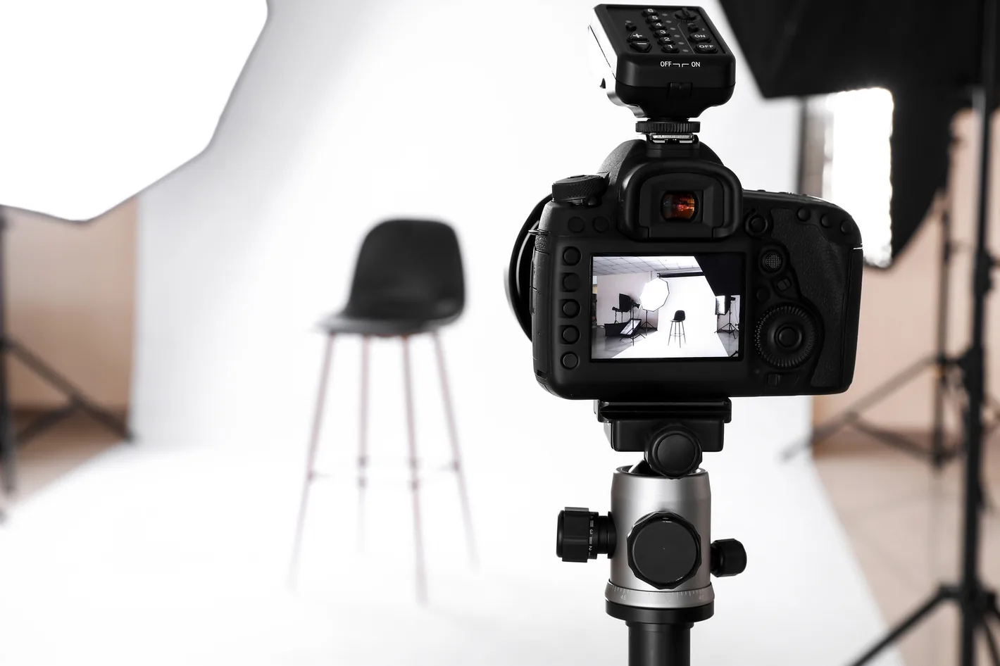 Shooting photo en studio, agence 3clics Lille