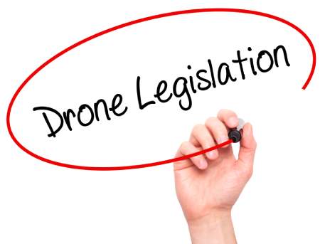 Législation sur les prises de vue par drone